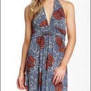 T-bags Printed maxi dress